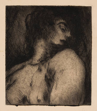 Untitled (Nude Head and Shoulders)