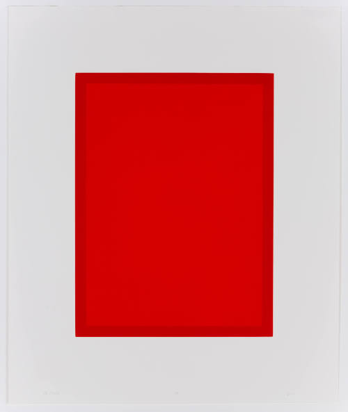 Untitled (double red ghost)