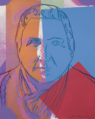 Gertrude Stein, from the series Ten Portraits of Jews of the Twentieth Century