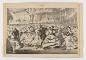 The Great Russian Ball at the Academy of Music, from Harper’s Weekly, November 21, 1863