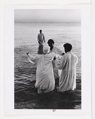 Untitled, Lake Michigan, Chicago, IL from the series Sisters in White