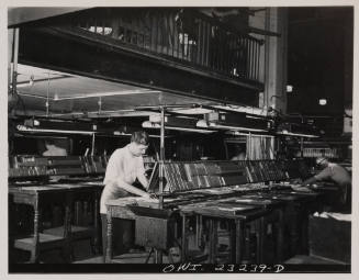 Composing Room, Dallas Morning News (from "Southland Paper Mill, Lufkin, TX" series)