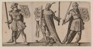 Kings Henry II, Richard the Lion-Hearted, and John Lackland, from the series The Kings and Queens of England