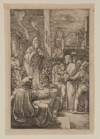 Christ Before Caiaphas, from the series The Passion