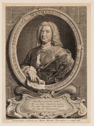 Portrait of Johannes Bernoulli Matheseos