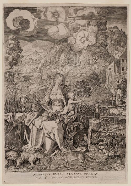 Virgin and Child in a Landscape