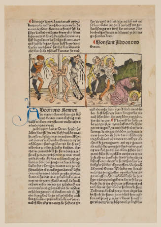 SS Fautus and Simplicimus, from Jacopo da Voragine's The Golden Legend