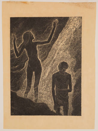 Nude Man and Woman (or Nocturne)