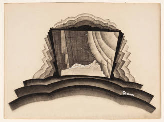 Design for a Modern Stage Proscenium (or Stage Set #62)
