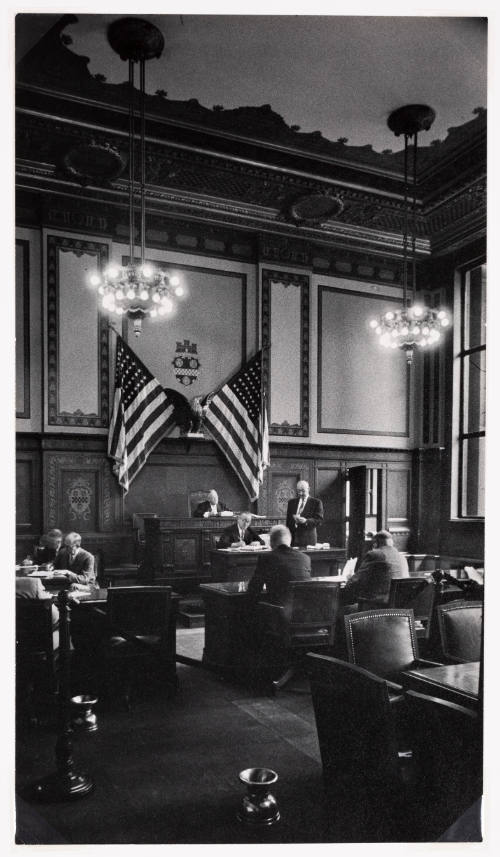 Untitled (courtroom scene), from the series Pittsburgh