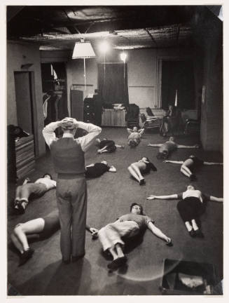 Body Movement Class, from the series Hard Times on Broadway, for Life Magazine