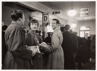 Collecting Unemployment Insurance, from the series Hard Times on Broadway, for Life Magazine