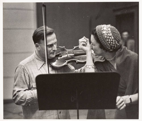 Yehudi Menuhin, from the series Recording Artists, for Life Magazine