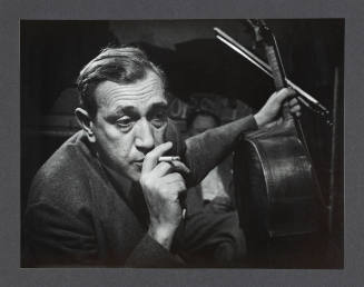 Gregor Piatigorsky, from the series Recording Artists, for Life Magazine