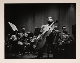 Gregor Piatigorsky, from the series Recording Artists, for Life Magazine