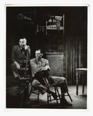 Elia Kazan and Arthur Miller, from the series Death of a Salesman, for Life Magazine