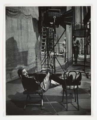 Charlie Chaplin, from the series Chaplin at Work, for Life Magazine