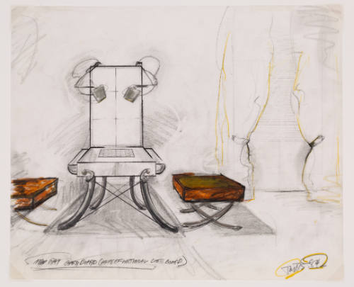 Man Ray Chess Board (Hyperfunctional Chess Board)