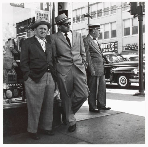 Untitled (Three Men on Street Corner)