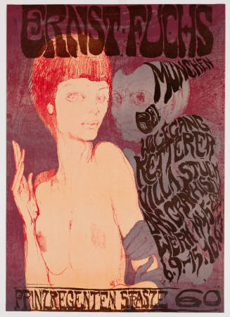 Ernst Fuchs Exhibition Poster