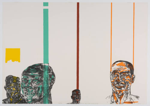 Facings: Black Men/Black Women (originally part of diptych)